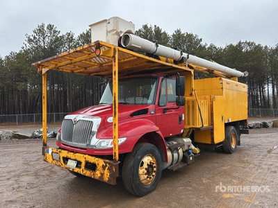 Altec LR760 60 ft on 2015 International 4300 4x2 Forestry Bucket Truck