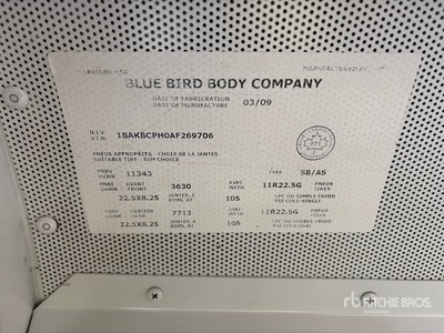 2010 BlueBird 4x2 48-Seat School Bus