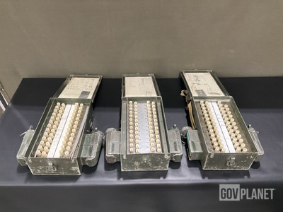 (3) Associated Industries J-1077A/U Distribution Boxes