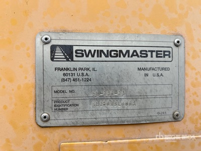 2019 Swingmaster SL-180-13 Swing Loader
