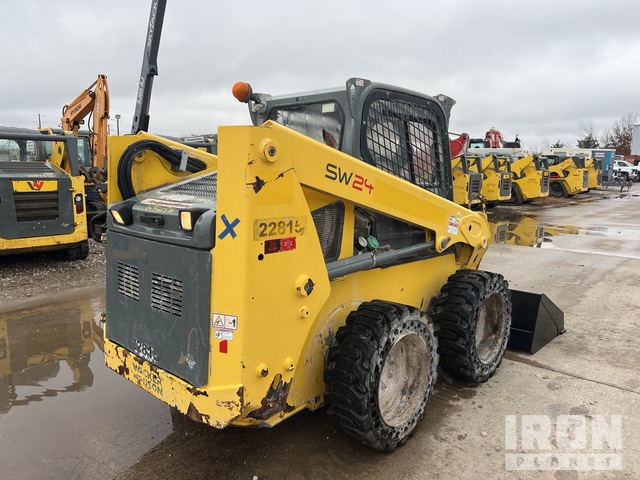 MINI CARGADOR SOBRE RUEDAS 2018 WACKER NEUSON SW24