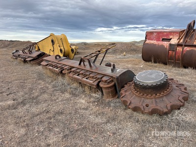 Quantity of (2) Mass Excavator Track Frames - Fits Cat 5130B