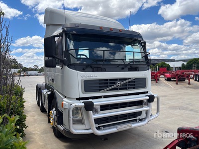 2008 Volvo FM13 6x4 T/A Sleeper Truck Tractor