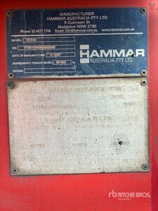 2007 Hammar Tri/A Side Loading Containerchassis