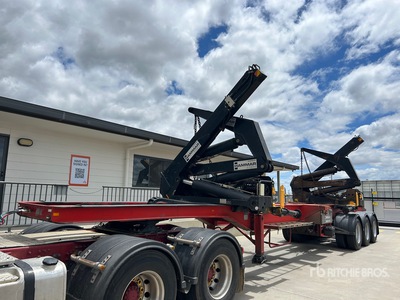 2007 Hammar Tri/A Side Loading Container Trailer