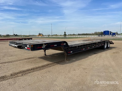 1975 Fruehauf T/A Single Drop Lowboy Trailer
