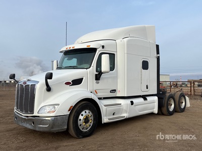 2019 Peterbilt 579 6x4 T/A Day Cab Truck Tractor