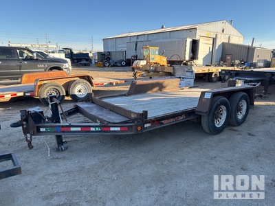 2000 15 ft T/A tilt deck Equipment Trailer