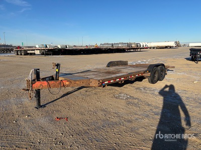 2017 Brandt 22 ft T/A Tilt Deck Trailer