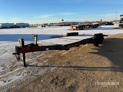 2017 Brandt 22 ft T/A Tilt Deck Trailer