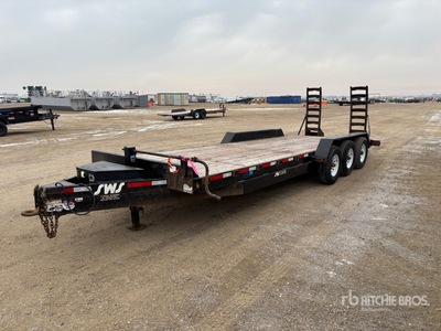 2023 ABU 24 ft Tri/A Equipment Trailer