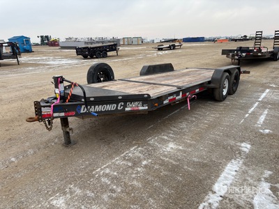 2022 Diamond 20 ft T/A Tilt Deck Trailer