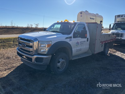 2012 Ford F-550 XLT 4x4 Flatbed Truck