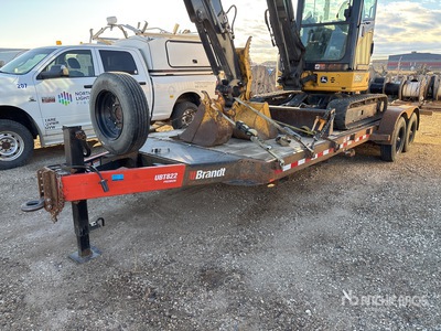 2023 UBT822 22 ft T/A Remorque à plateau basculant