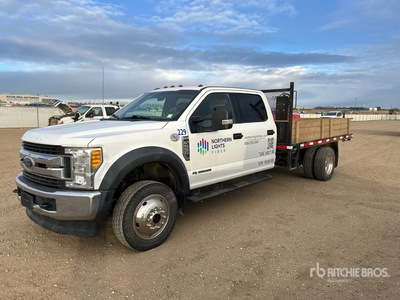 2017 Ford F-550 4x4 Crew Cab Camión Caja Abierta
