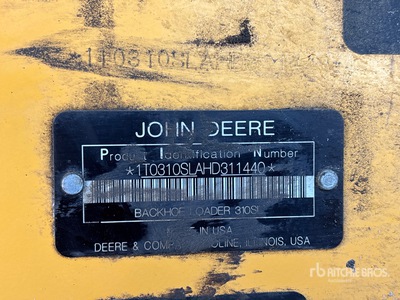 2017 John Deere 310SL 4x4 Baggerlader