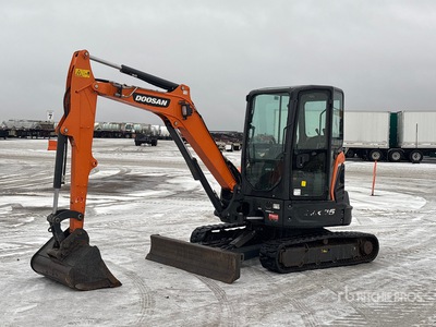 2021 Doosan DX35-5-US21 Mini Excavadora