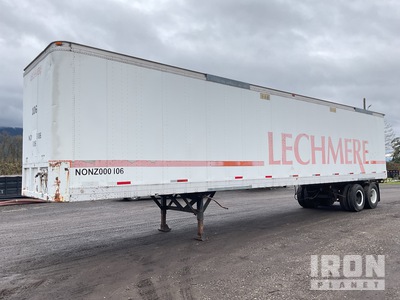 1984 Fruehauf F88-F2-45 45 ft x 102 in T/A Geschlossene Anhänger