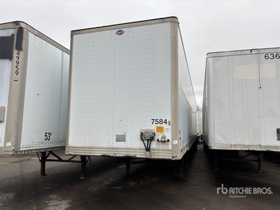 2009 Utility VS2DX 53 ft x 102 in T/A Gesloten aanhangwagen