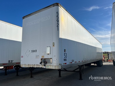 2005 Strick 53 ft x 102 in T/A Van Trailer