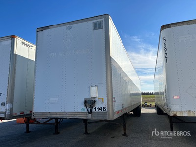 2007 Utility 53 ft x 102 in T/A Van Trailer