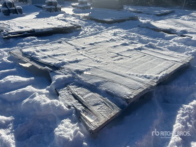 Suihe 14 Ft Bi-Parting ドライブウェイ ゲート (Unused)