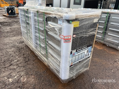 Suihe 7 ft 20-Drawer Stainless Steel Banco de trabajo (Unused)