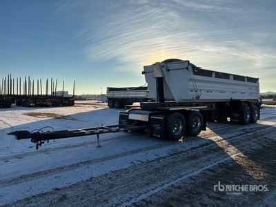 2008 Renn SL2500 25 ft Quad/A Remorque à benne basculante arrière