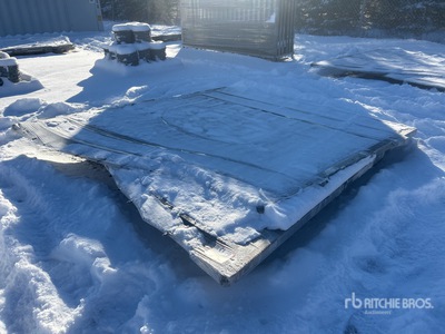 Suihe 14 Ft Bi-Parting ドライブウェイ ゲート (Unused)