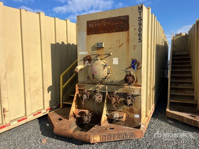 2008 Delta Oilfield Tank Co. LLC 500 bbl Trailer Mounted Steel Storage Tank