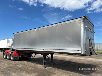 2007 MaxiTrans 8.9 m Tri/A B-Double Lead Sliding kiep aanhangwagen