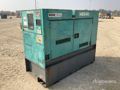 Nippon Sharyo NES60EH-L 50 kVA Skid-Mounted Generator Set