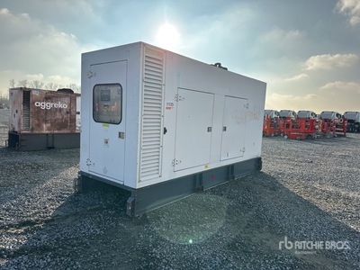2013 Aggreko GHP/QSL9-G8 300 kVA Skid-Mounted Generador