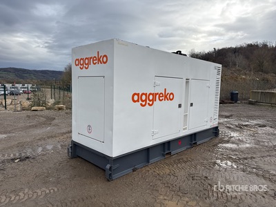 2005 Aggreko GHP/DC12-54A 254 kW Skid-Mounted Groupe Electrogene Generator Set