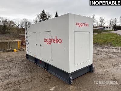 2013 Aggreko GHP/QSL9-G8 261 kW Skid-Mounted Groupe Electrogene Generator Set (Inoperable)