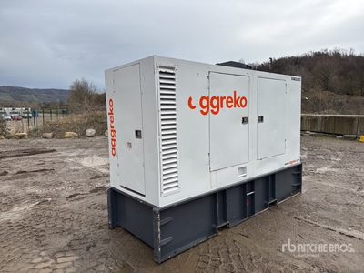 2002 Aggreko GHPII/8065SRE 105 kW Skid-Mounted Groupe Electrogene Generator Set (Inoperable)