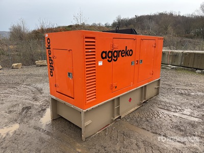 2001 Aggreko SHP/8035E 27 kW Skid-Mounted Groupe Electrogene Generator Set
