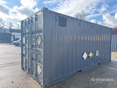2007 Steenbergen S235JR 20000 L In 20ft Container Citerne A Fuel En Container 20 Pieds Fuel Tank