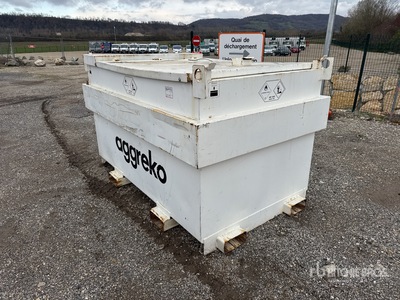 1998 Steenbergen 3000 L Skid Mounted Citerne A Fuel 3000L Fuel Tank