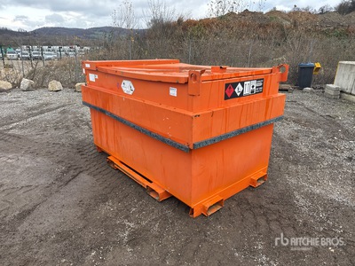 1999 Steenbergen 3000 L Skid Mounted Diesel Citerne A Fuel Fuel Tank