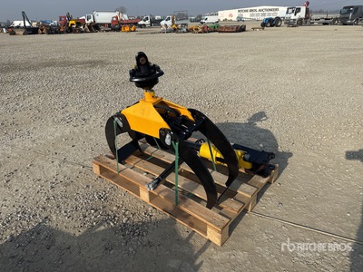 Log Grapple and Auger Attacco per escavatore (Unused)