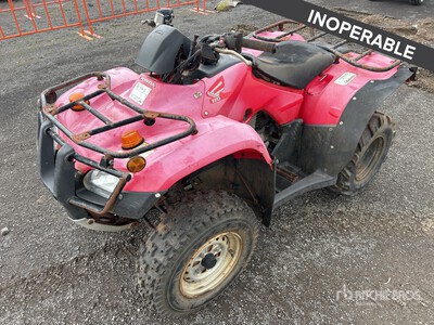 2007 Honda TRX250TM 4x2 ATV (Inoperable)