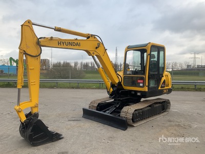 2008 Hyundai R55-7 Mini Excavator