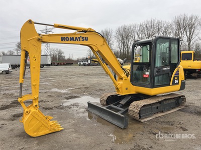 2013 Komatsu PC56-7 Mini Excavator (Inoperable)
