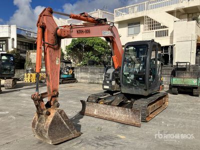 2016 Hitachi ZX75US-5B Excavadora de Cadenas