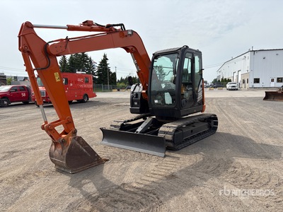 2016 Hitachi ZX75US-5B Escavatore cingolato