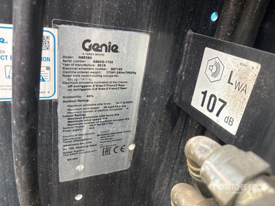 2018 Genie GS-5390 Scissor Lift