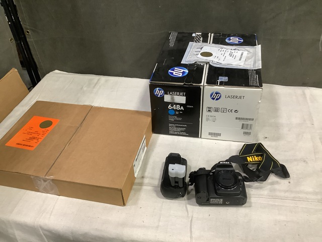 (3) Digital Cameras, (5) Toner Cartridges (25) Envelopes & Assorted Items (3) Digital Cameras, (5) Toner Cartridges (25) Envelopes & Assorted Items