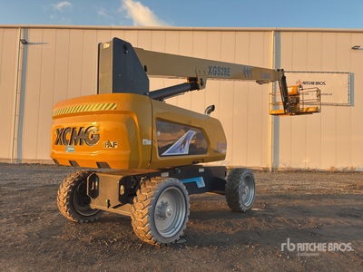 2022 XCMG XGS28E 4WD Diesel Articulating Boom Lift (Unused)