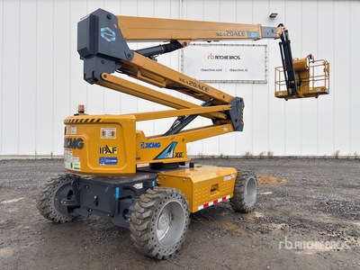 2022 XCMG XGA20ACE 4WD Electric Articulating Boom Lift (Unused)
